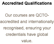 Accredited Qualifications Our courses are QCTO-accredited and internationally recognised, ensuring your credentials have global value.